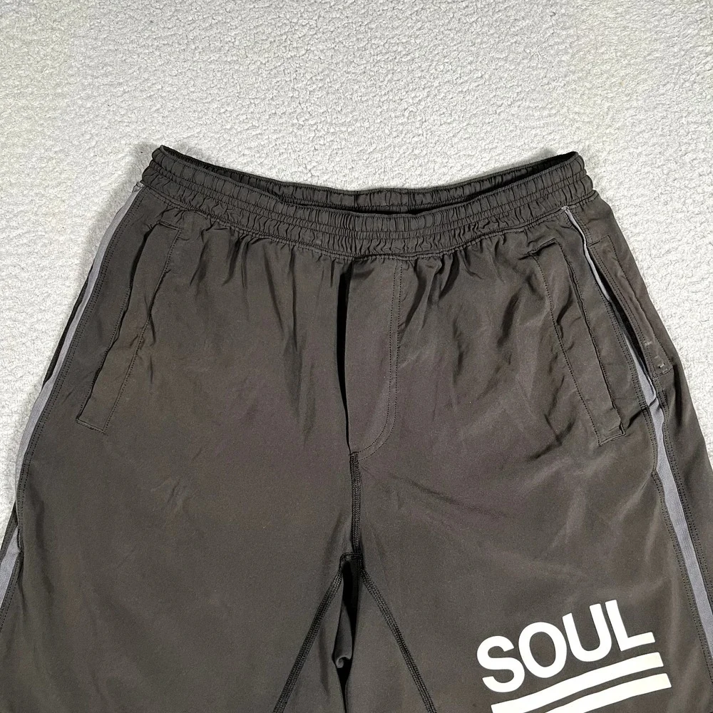 Lululemon Shorts Mens Large Black Pace Breaker Lined 8